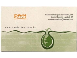 Cartão de Visita Reciclado - 500 CARTÕES 48x88mm PAPEL RECICLADO 250G COLORIDO FRENTE