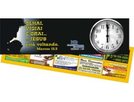 Marca Página - 500 MARCA PAGINA 5X18CM PAPEL COUCHÊ 250GR COLORIDO FRENTE E VERSO COM APLICAÇÃO DE VERNIZ NA FRENTE 