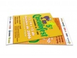 Cartazes - 1.000 CARTAZ 30x40 CM PAPEL COUCHÊ 120G 4x0 CORES